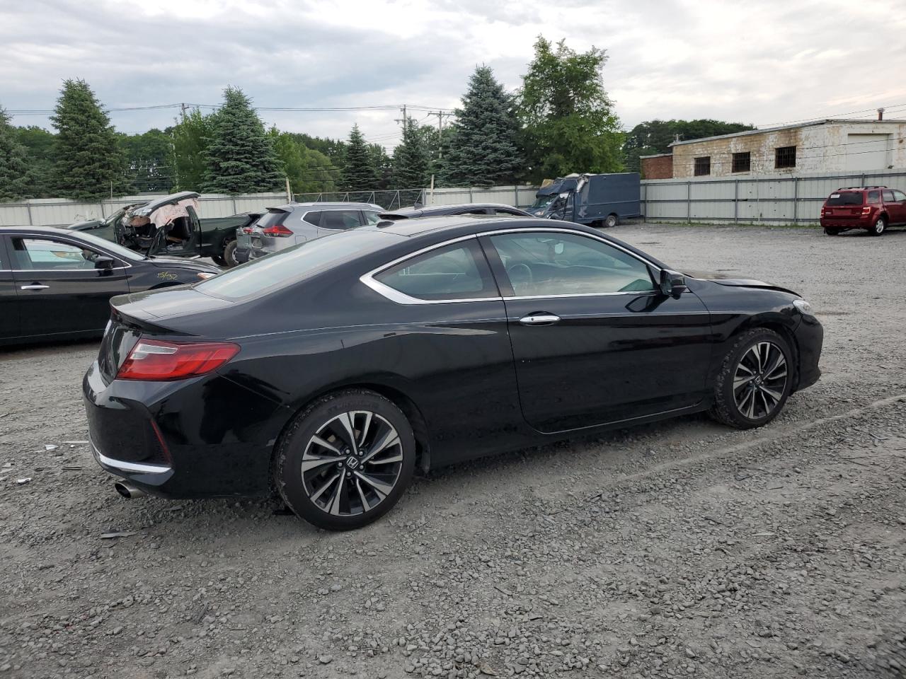 HONDA ACCORD EX 2016 black  gas 1HGCT1B7XGA013560 photo #4