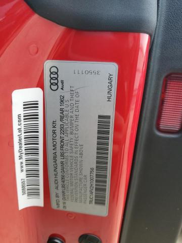 2017 AUDI TTS - TRUC1AFV2H1007756