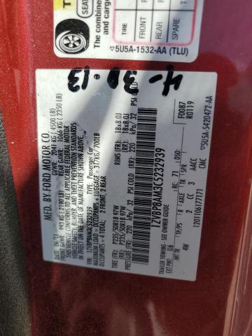 2012 Ford Mustang VIN: 1ZVBP8AM3C5232939 Lot: 57651694