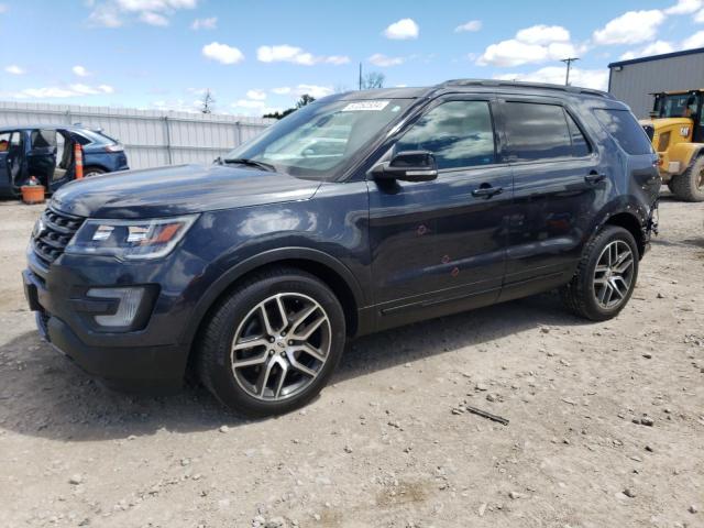 2017 Ford Explorer Sport VIN: 1FM5K8GT3HGD96986 Lot: 57252534