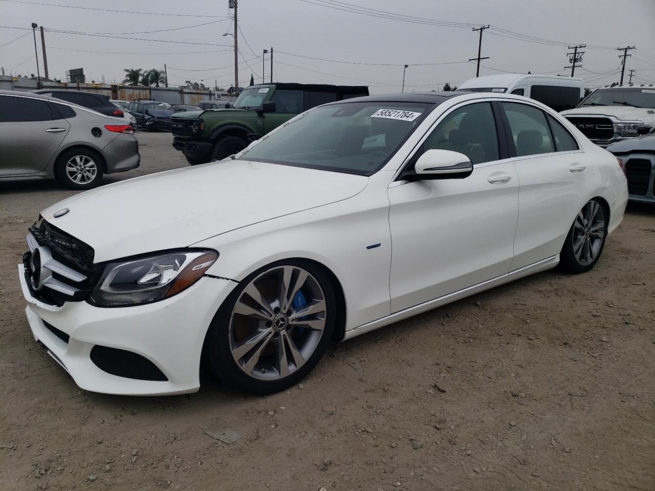 2017 Mercedes-Benz C 350E vin: 55SWF4HB4HU225037