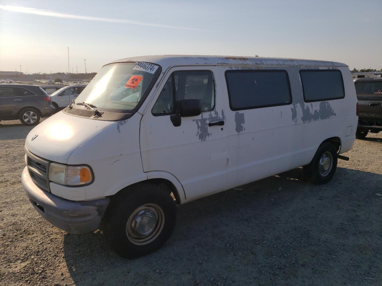 Lot #2978840938 1996 DODGE RAM VAN B2