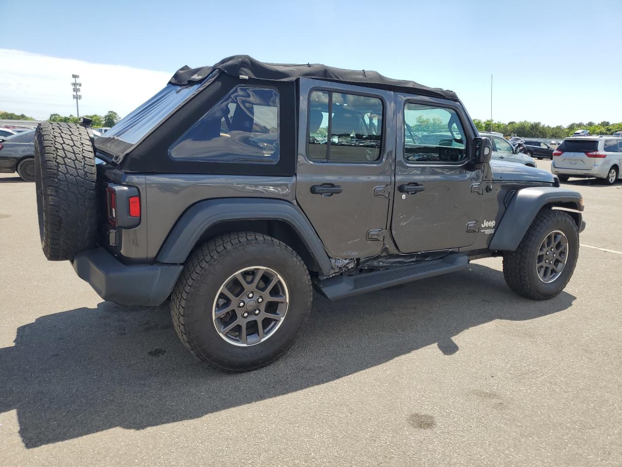 2021 Jeep Wrangler Unlimited Sport vin: 1C4HJXDN3MW532117