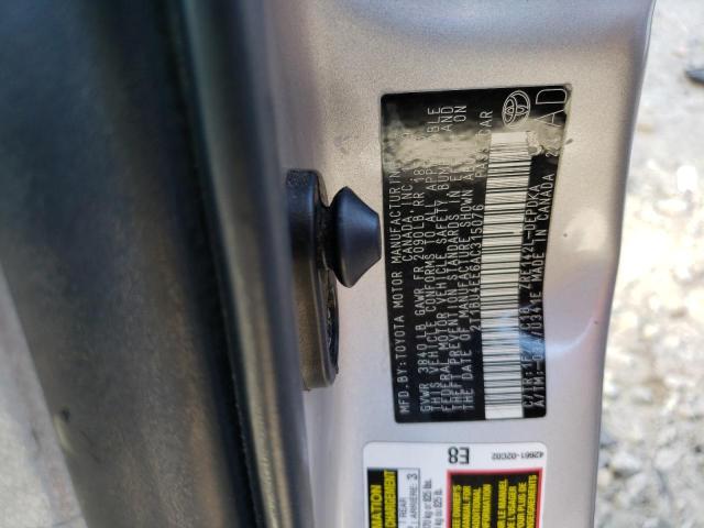 2010 Toyota Corolla Base VIN: 2T1BU4EE6AC315076 Lot: 58901144