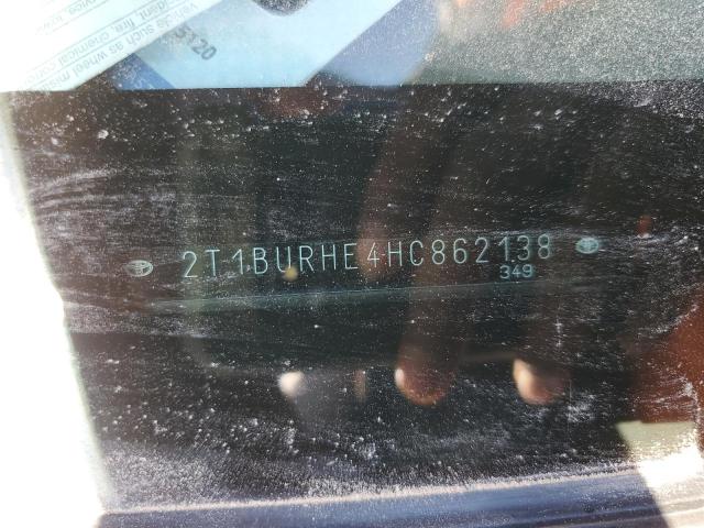 2017 TOYOTA COROLLA L - 2T1BURHE4HC862138