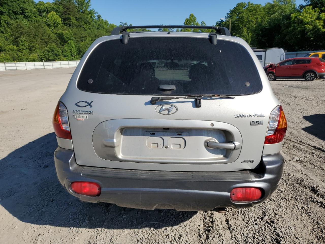 KM8SC73E64U648615 2004 Hyundai Santa Fe Gls