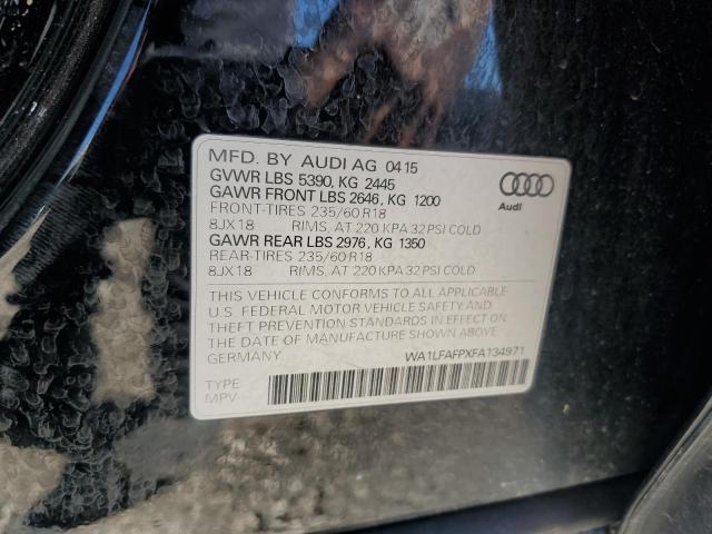 VIN WA1LFAFPXFA134971 2015 Audi Q5, Premium Plus no.13