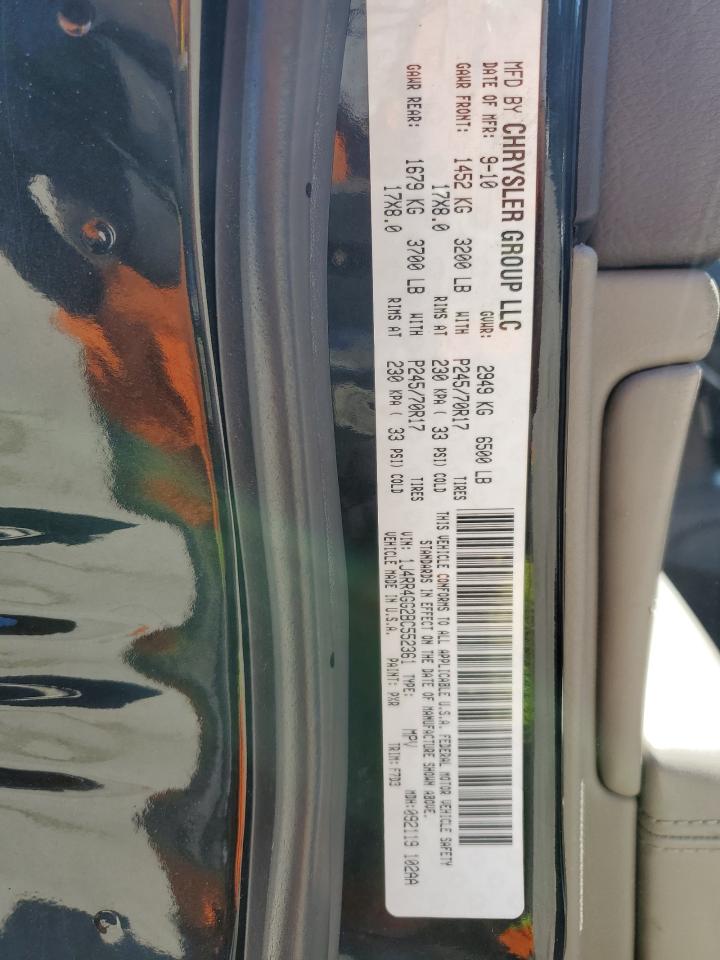 1J4RR4GG2BC552361 2011 Jeep Grand Cherokee Laredo