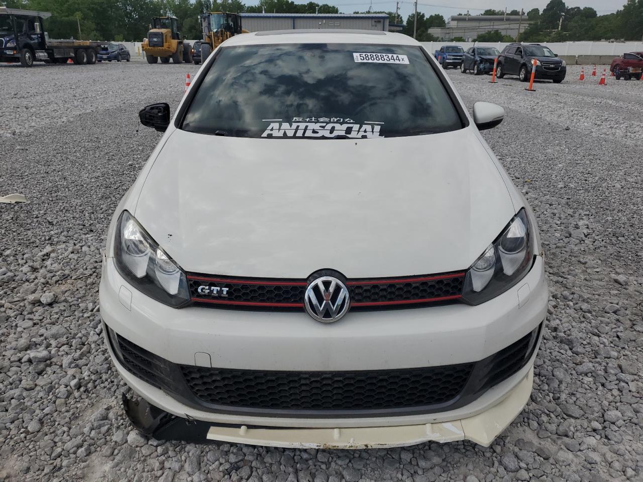 2012 Volkswagen Gti vin: WVWGD7AJXCW190104