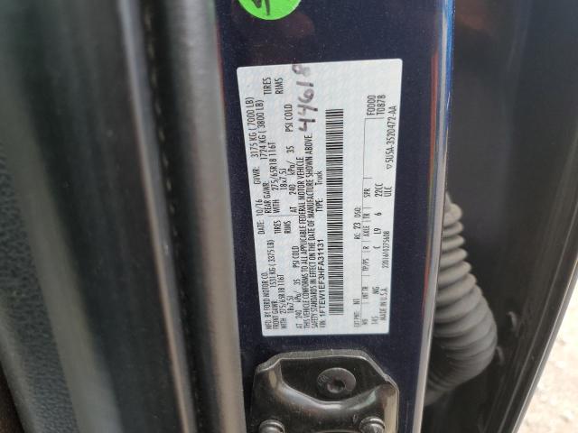 2017 Ford F150 Supercrew VIN: 1FTEW1EF3HFA31131 Lot: 59219664