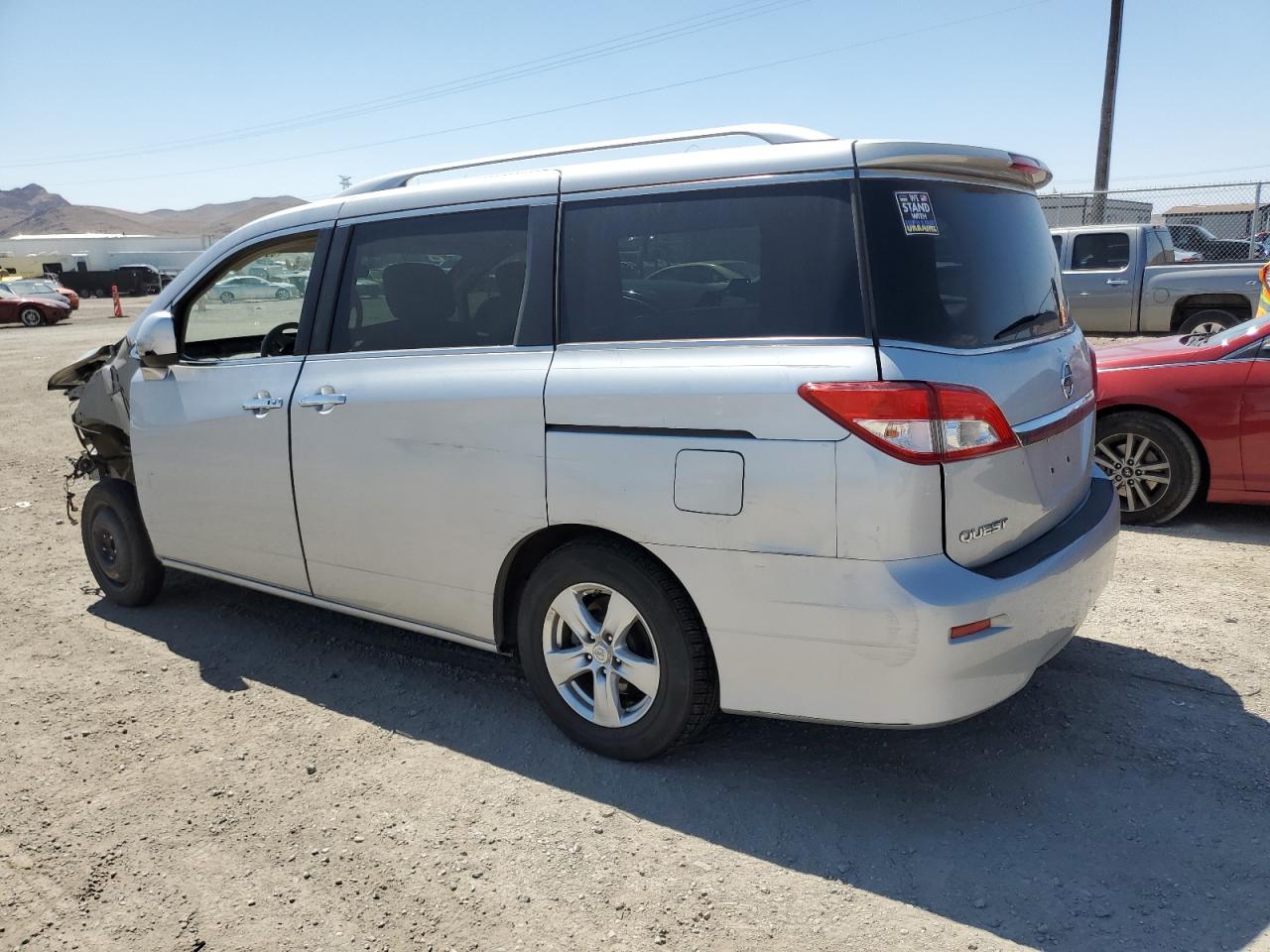 2014 Nissan Quest S vin: JN8AE2KP9E9101329