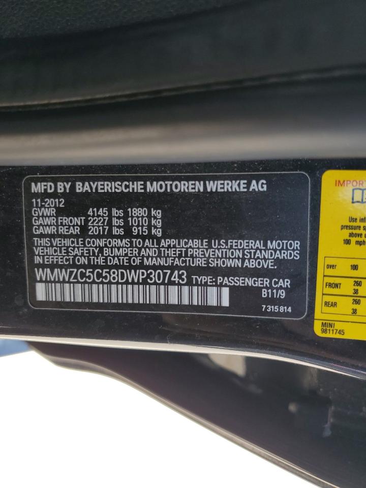 WMWZC5C58DWP30743 2013 Mini Cooper S Countryman