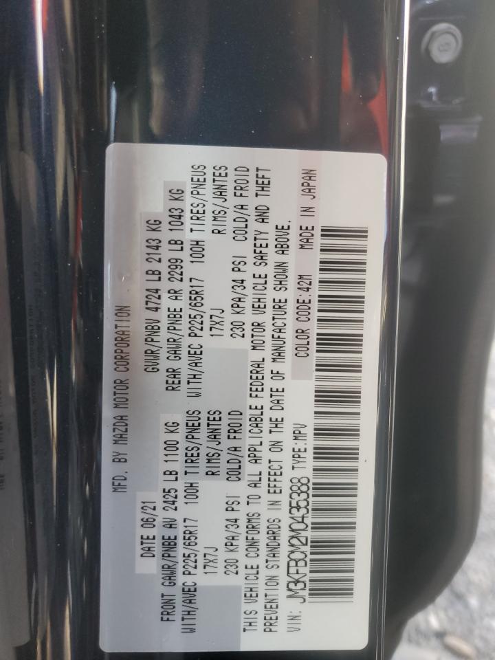 JM3KFBCM2M0435388 2021 Mazda Cx-5 Touring