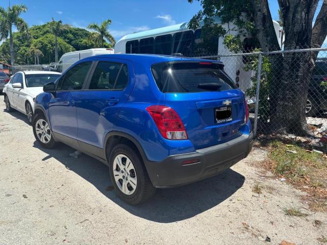 2016 Chevrolet Trax Ls VIN: KL7CJKSB6GB757226 Lot: 58211534