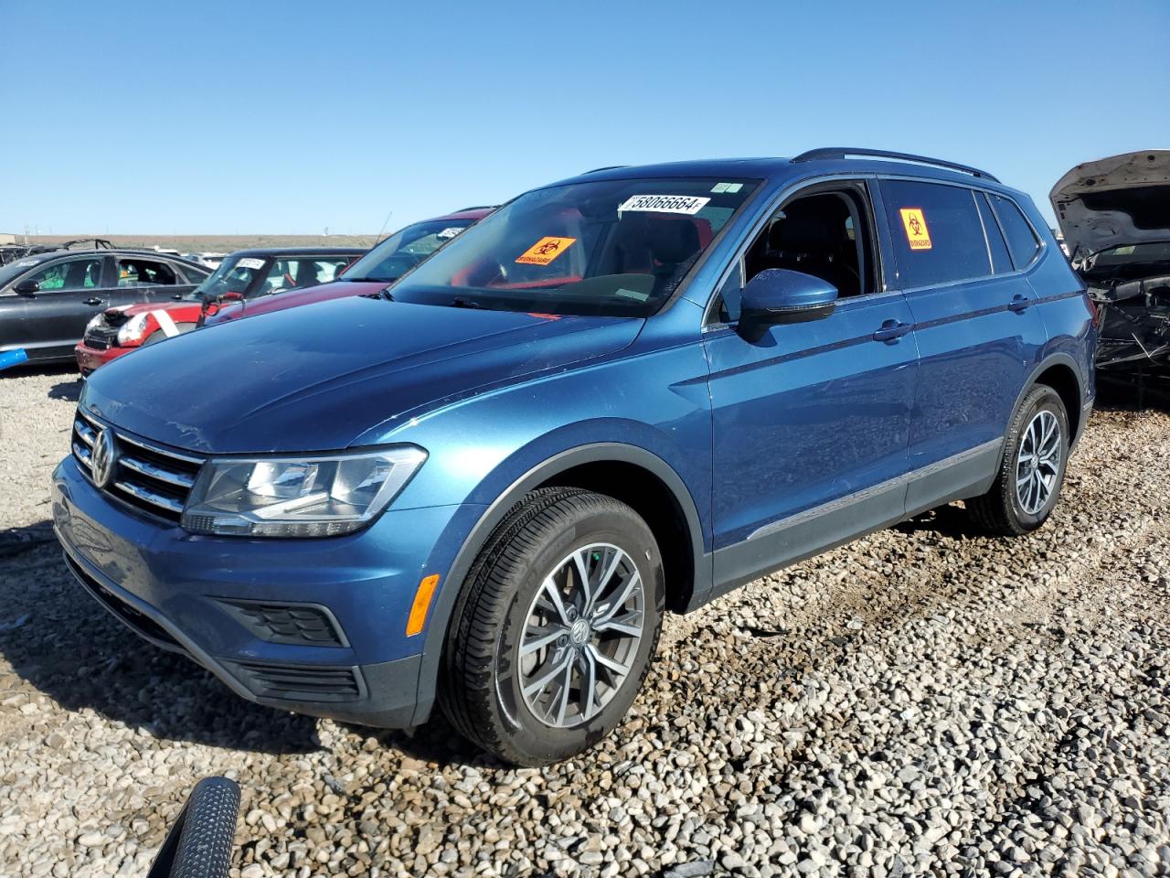 2020 Volkswagen Tiguan Se vin: 3VV2B7AX1LM001488