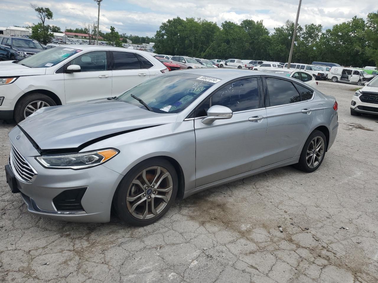 2020 Ford Fusion Sel vin: 3FA6P0CD2LR117173