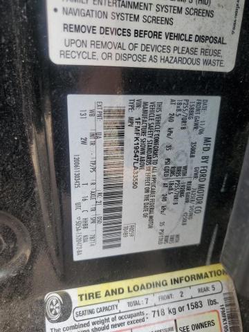 2007 Ford Expedition El Limited VIN: 1FMFK19547LA33550 Lot: 59937314