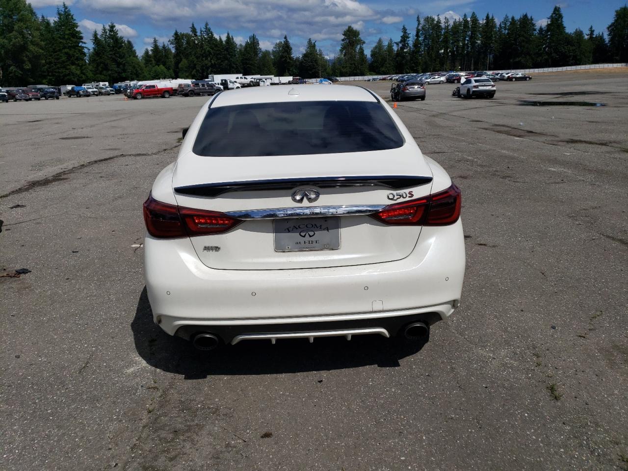 JN1FV7AR3KM801294 2019 Infiniti Q50 Red Sport 400