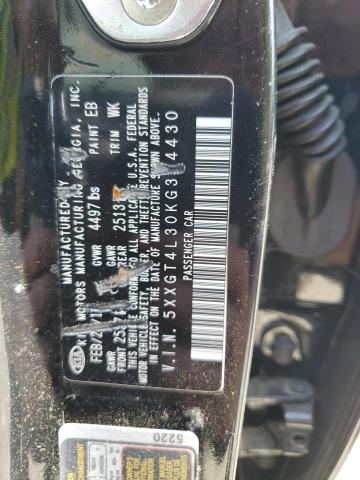 2019 Kia Optima Lx VIN: 5XXGT4L30KG354430 Lot: 50790744