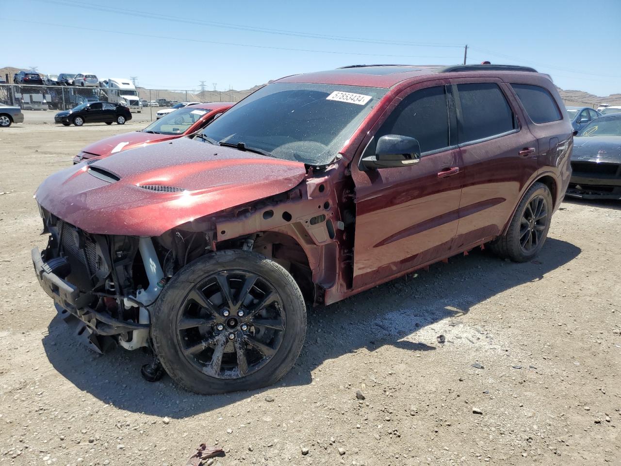 Lot #2636164031 2018 DODGE DURANGO GT