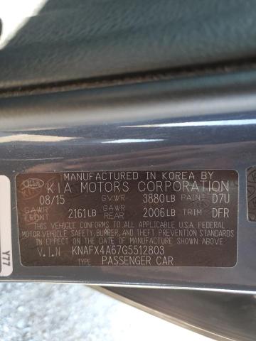 2016 Kia Forte Lx VIN: KNAFX4A67G5512803 Lot: 57951924