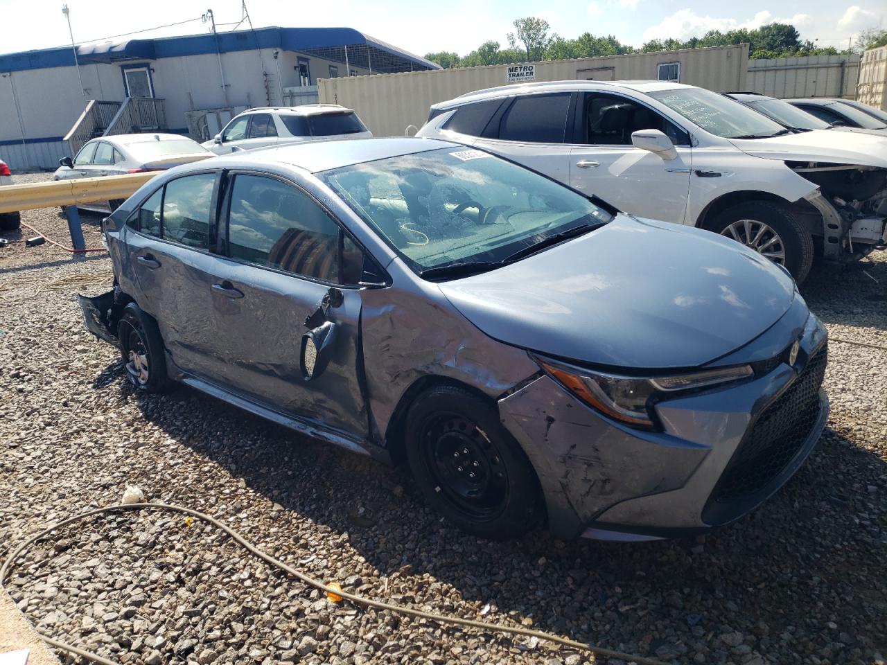 2022 Toyota Corolla Le vin: 5YFEPMAE3NP387076