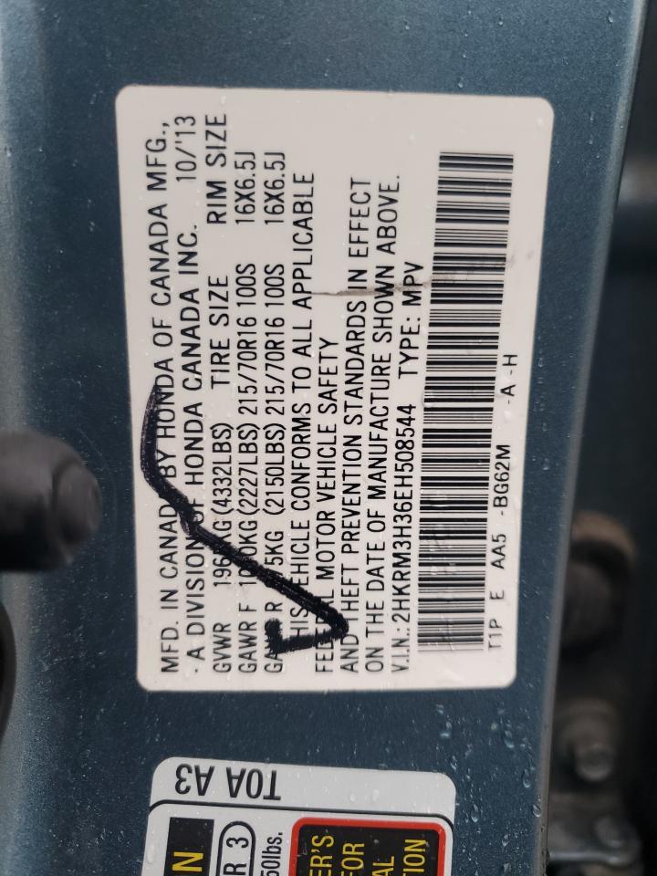 2HKRM3H36EH508544 2014 Honda Cr-V Lx