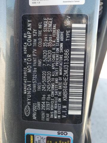 KM8R44HE2MU313886 2021 HYUNDAI PALISADE - Image 14