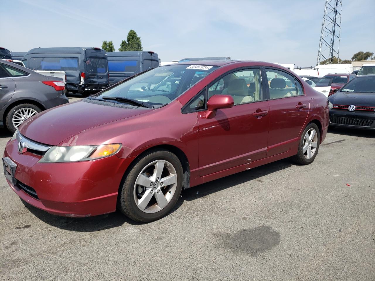 2HGFA15807H501814 2007 Honda Civic Ex