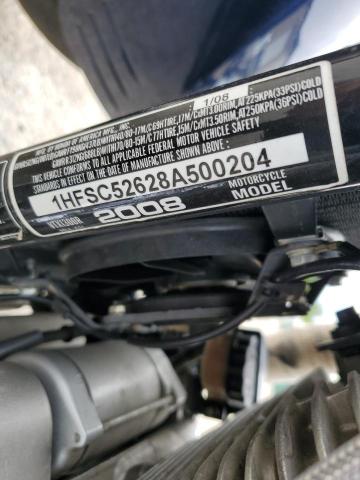 2008 HONDA VTX1300 R 1HFSC52628A500204