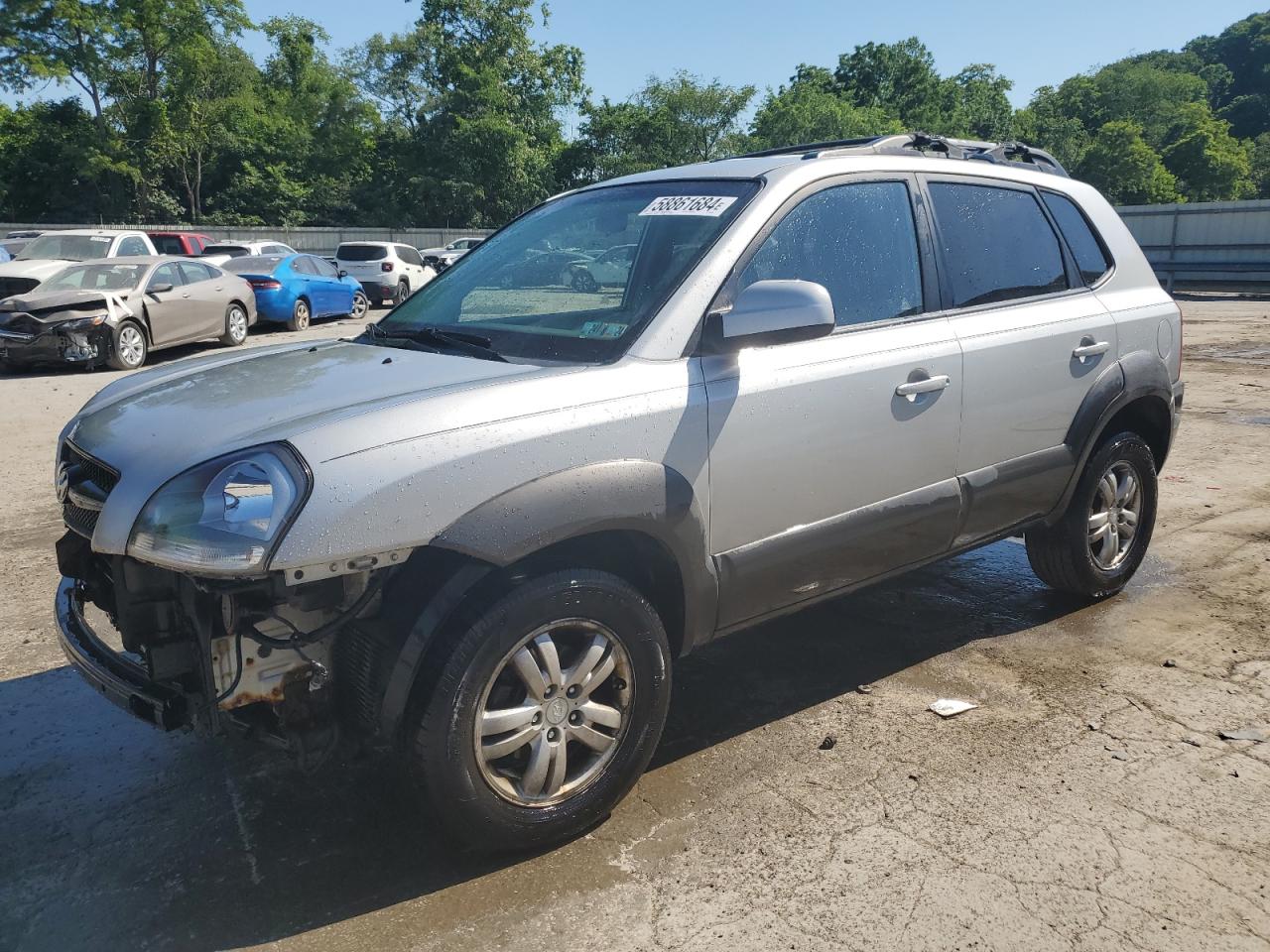 KM8JN12D37U593914 2007 Hyundai Tucson Se