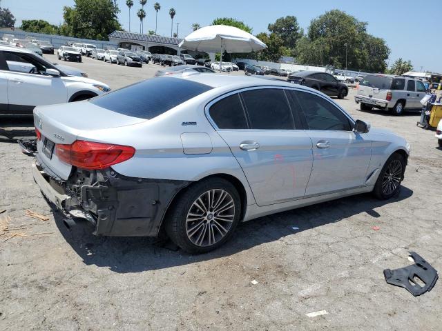 BMW 530XE 2018 silver  hybrid engine WBAJB1C58JB374550 photo #4