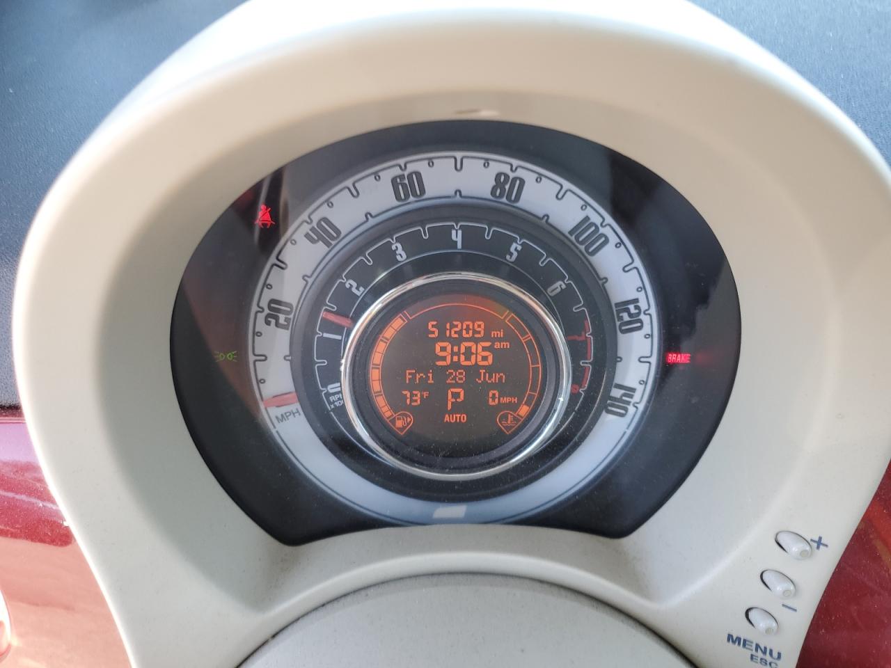 3C3CFFCR4CT104060 2012 Fiat 500 Lounge