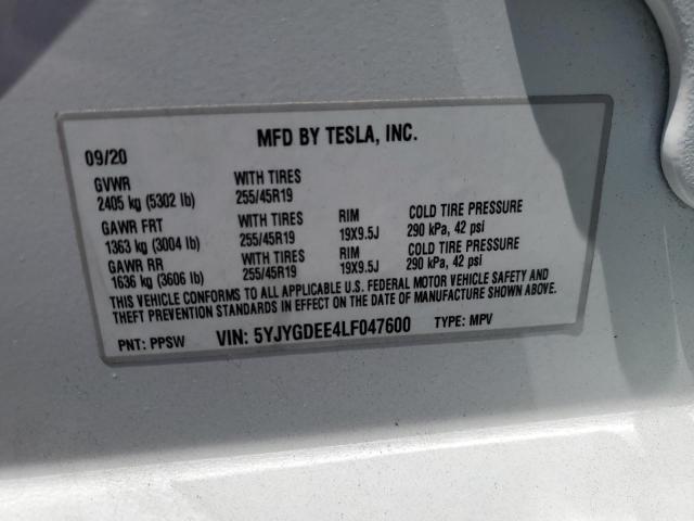 5YJYGDEE4LF047600 Tesla Model Y  13