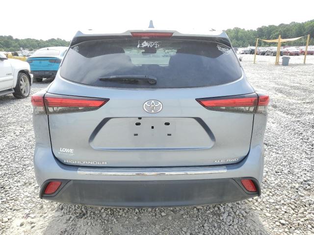 VIN 5TDGZRBH2MS153249 2021 Toyota Highlander, Xle no.6