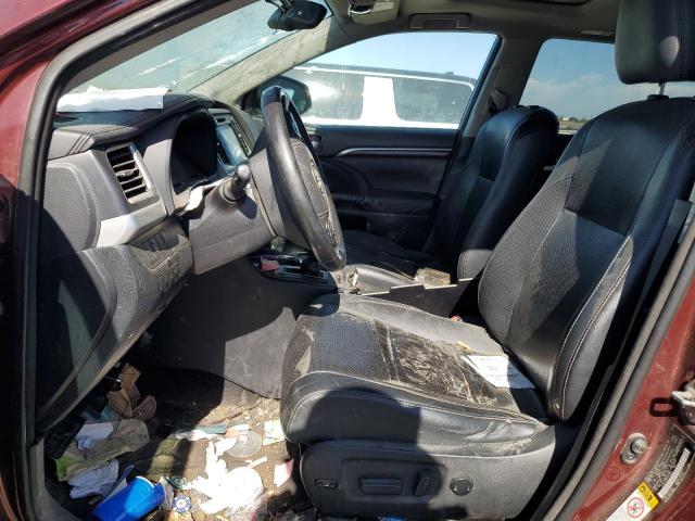 2015 Toyota Highlander Limited VIN: 5TDYKRFH8FS059849 Lot: 58339264