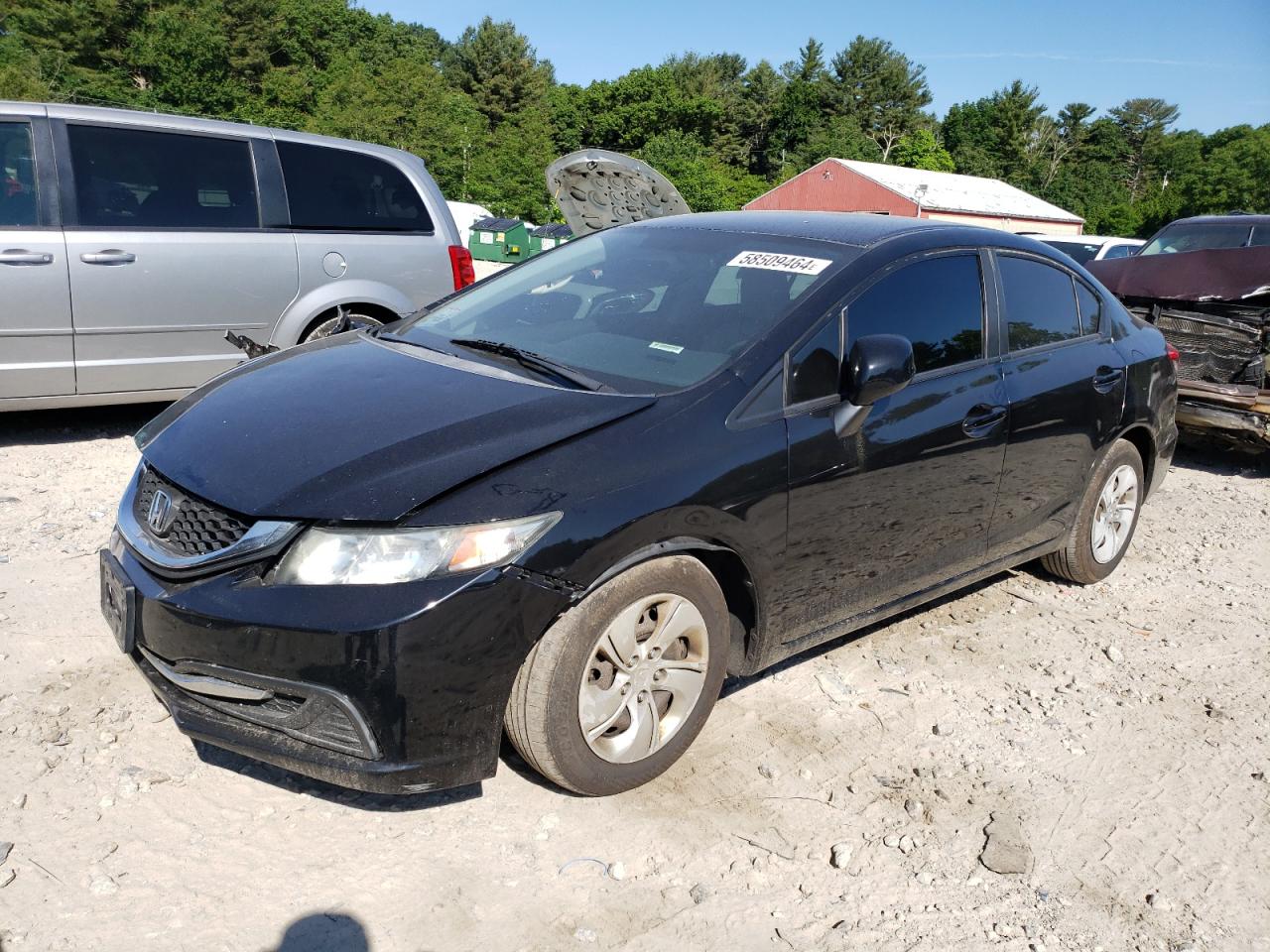 2HGFB2F56DH556707 2013 Honda Civic Lx