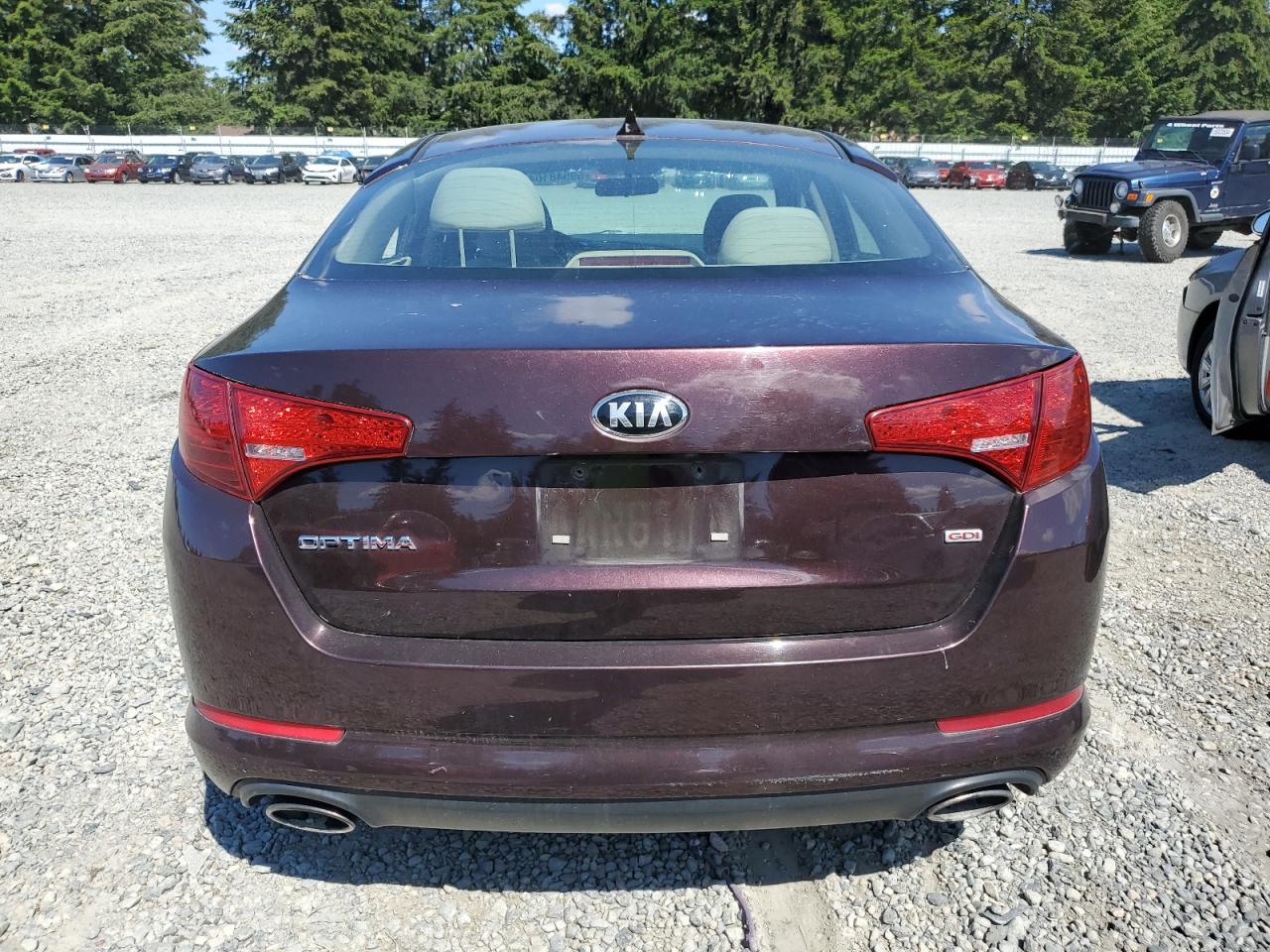 2013 Kia Optima Lx vin: 5XXGM4A74DG205377