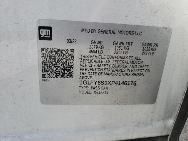 2023 Chevrolet Bolt Euv Lt VIN: 1G1FY6S0XP4146176 Lot: 58867434