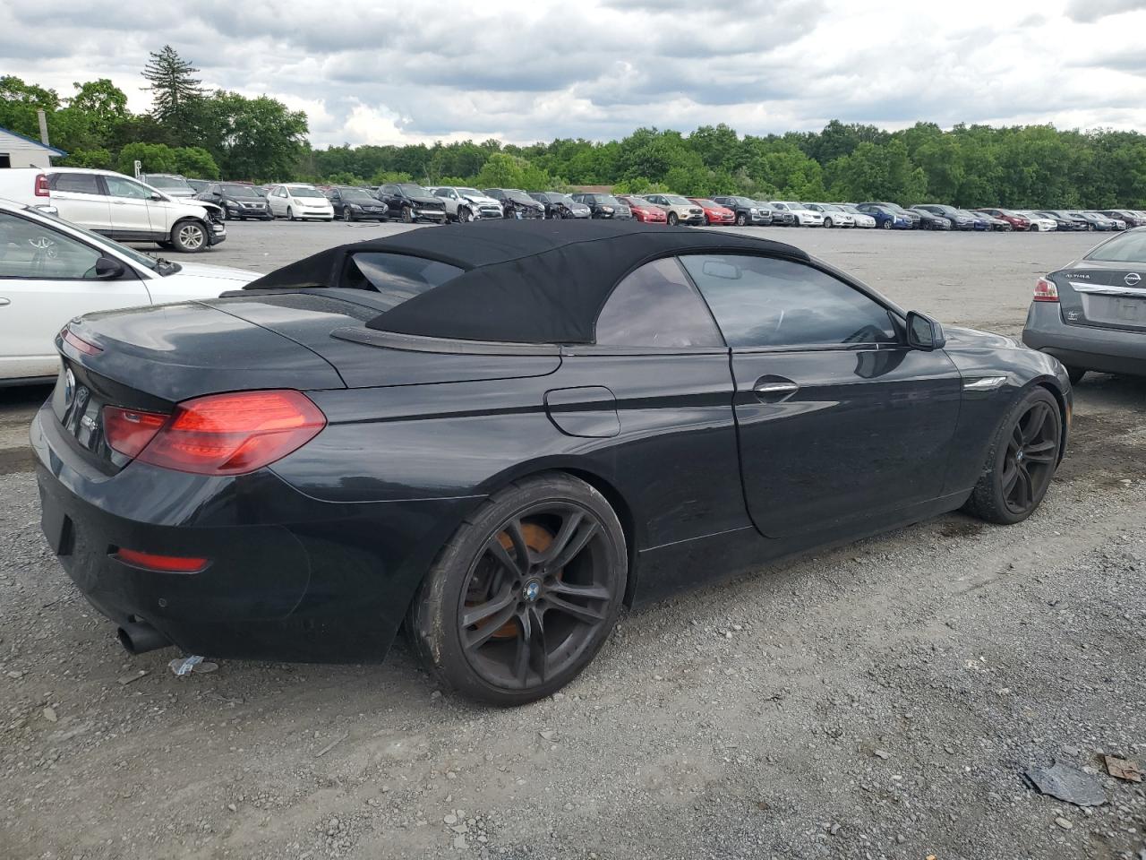 2012 BMW 640 I vin: WBALW7C57CC618749