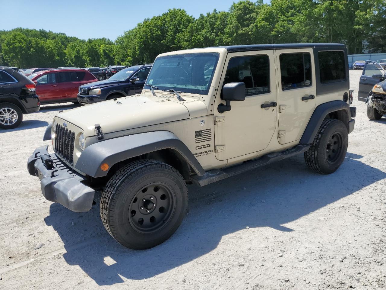 1J4BA3H14BL624173 2011 Jeep Wrangler Unlimited Sport