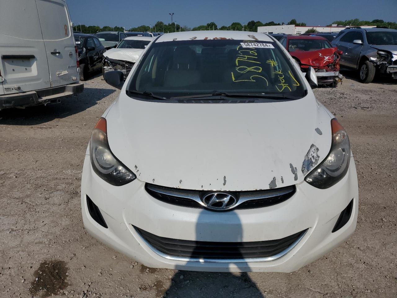 2012 Hyundai Elantra Gls vin: 5NPDH4AE6CH091147