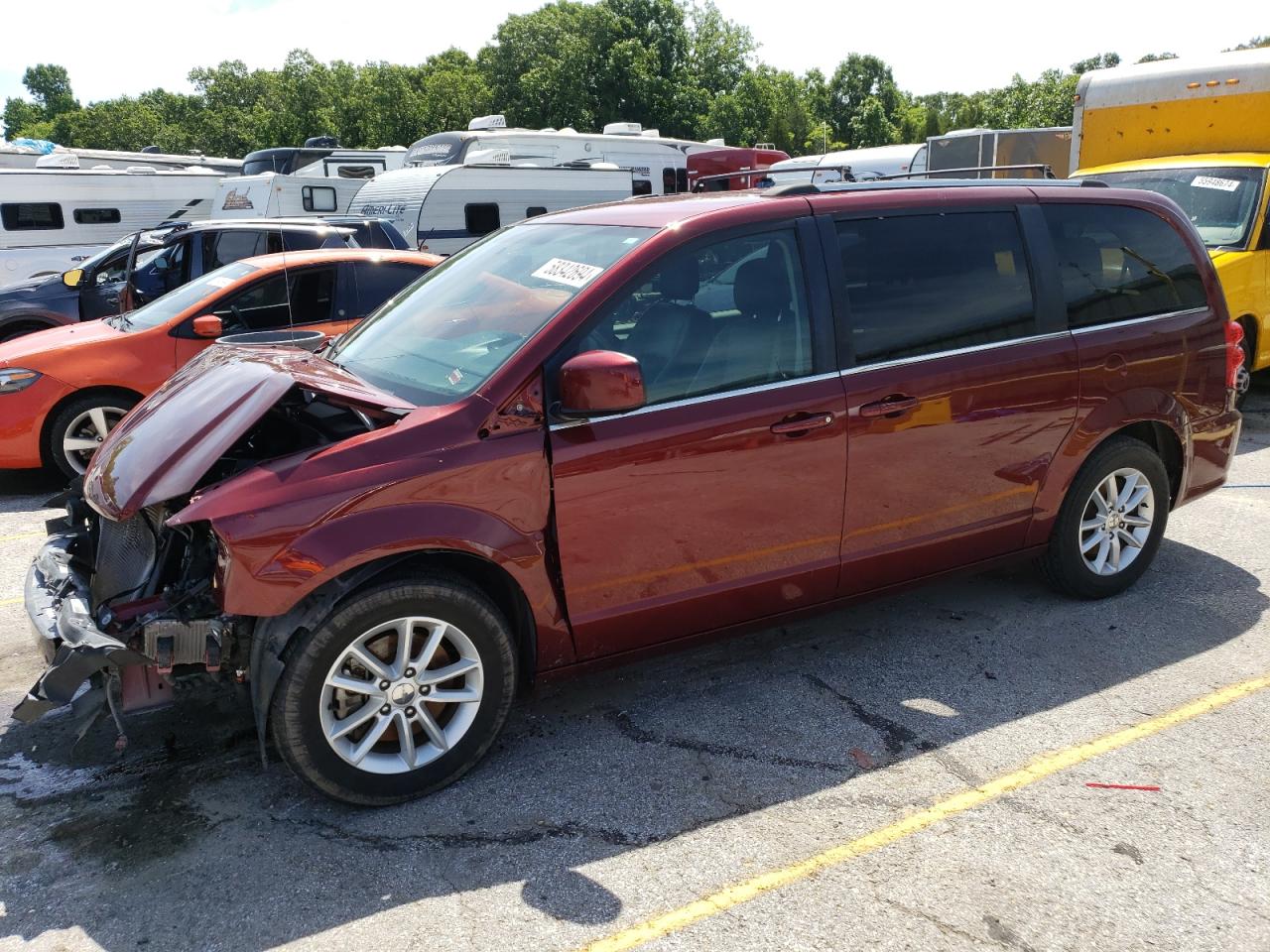 2018 Dodge Grand Caravan Sxt vin: 2C4RDGCG9JR159717