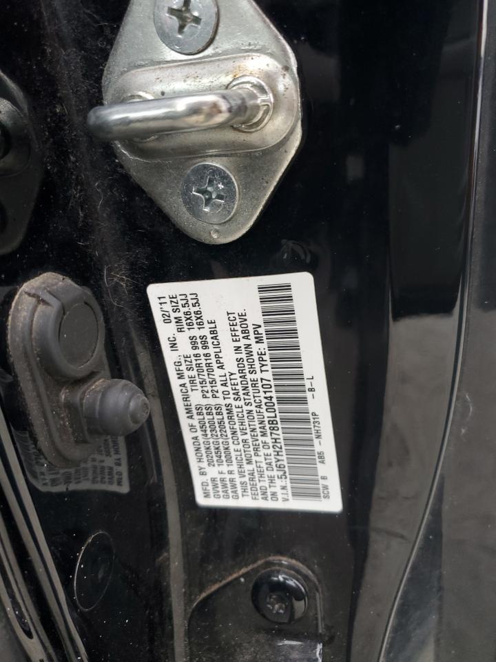 5J6YH2H78BL004107 2011 Honda Element Ex