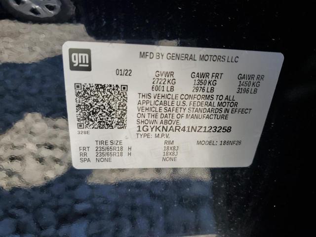2022 CADILLAC XT5 LUXURY - 1GYKNAR41NZ123258