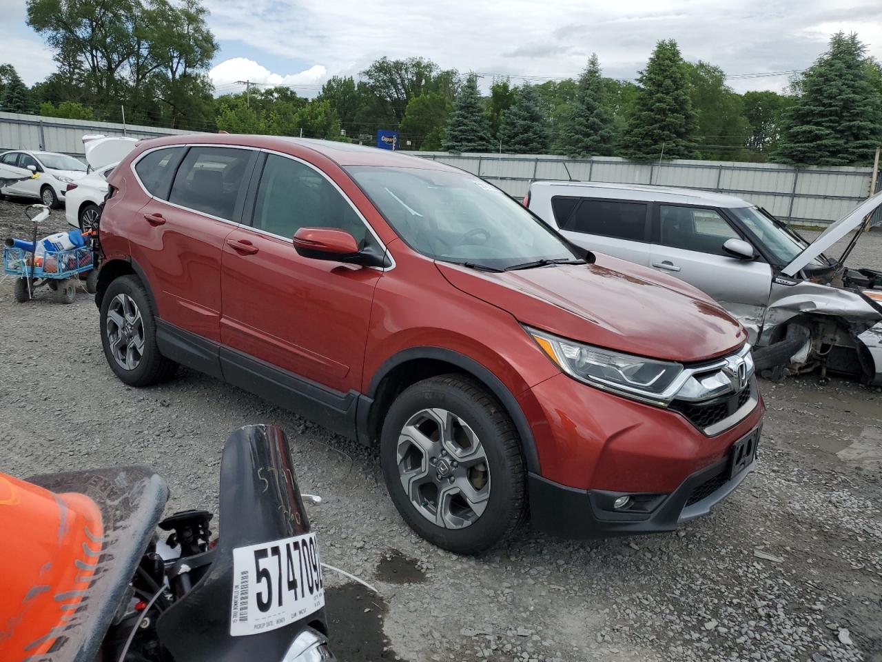 2HKRW2H8XKH630318 2019 Honda Cr-V Exl