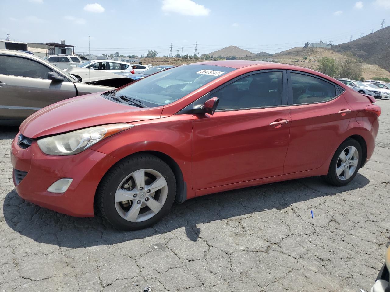 KMHDH4AE0DU595535 2013 Hyundai Elantra Gls