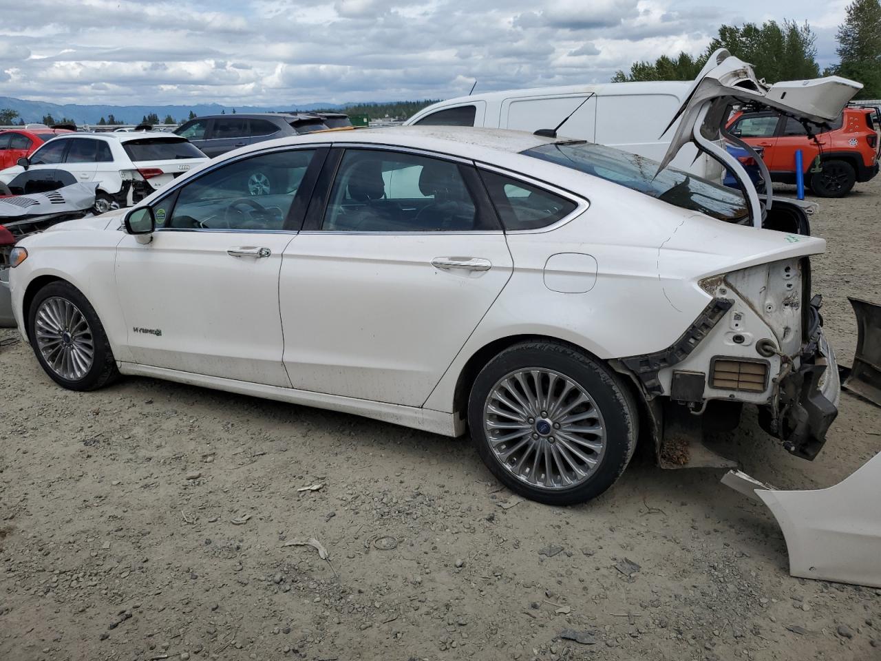 3FA6P0RU0ER380210 2014 Ford Fusion Titanium Hev