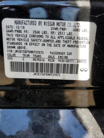 2017 INFINITI Q50 PREMIU - JN1EV7AP5HM737973
