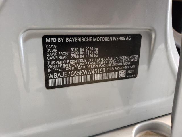 2019 BMW 540 XI - WBAJE7C55KWW45150